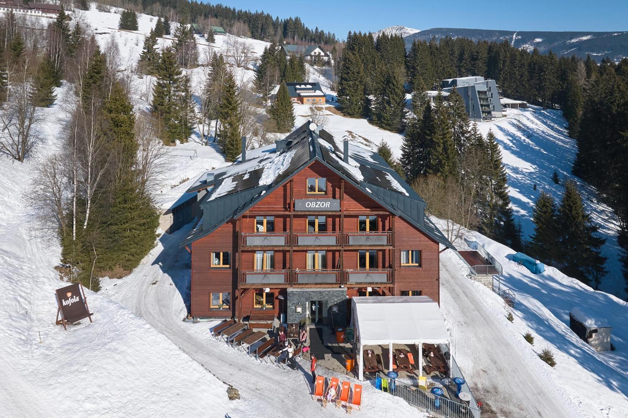 Hotel Obzor Pec pod Sněžkou Kültér fotó